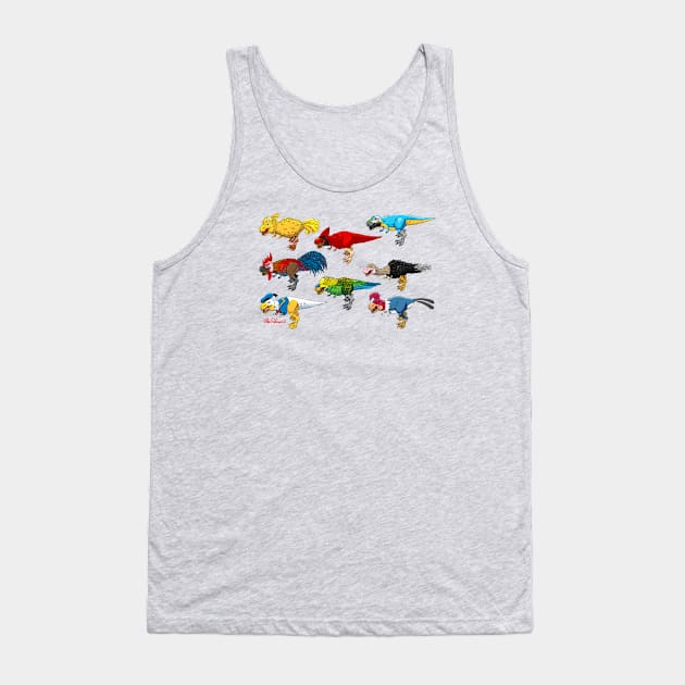 T-Birds Tank Top by AlexRobinsonStuff